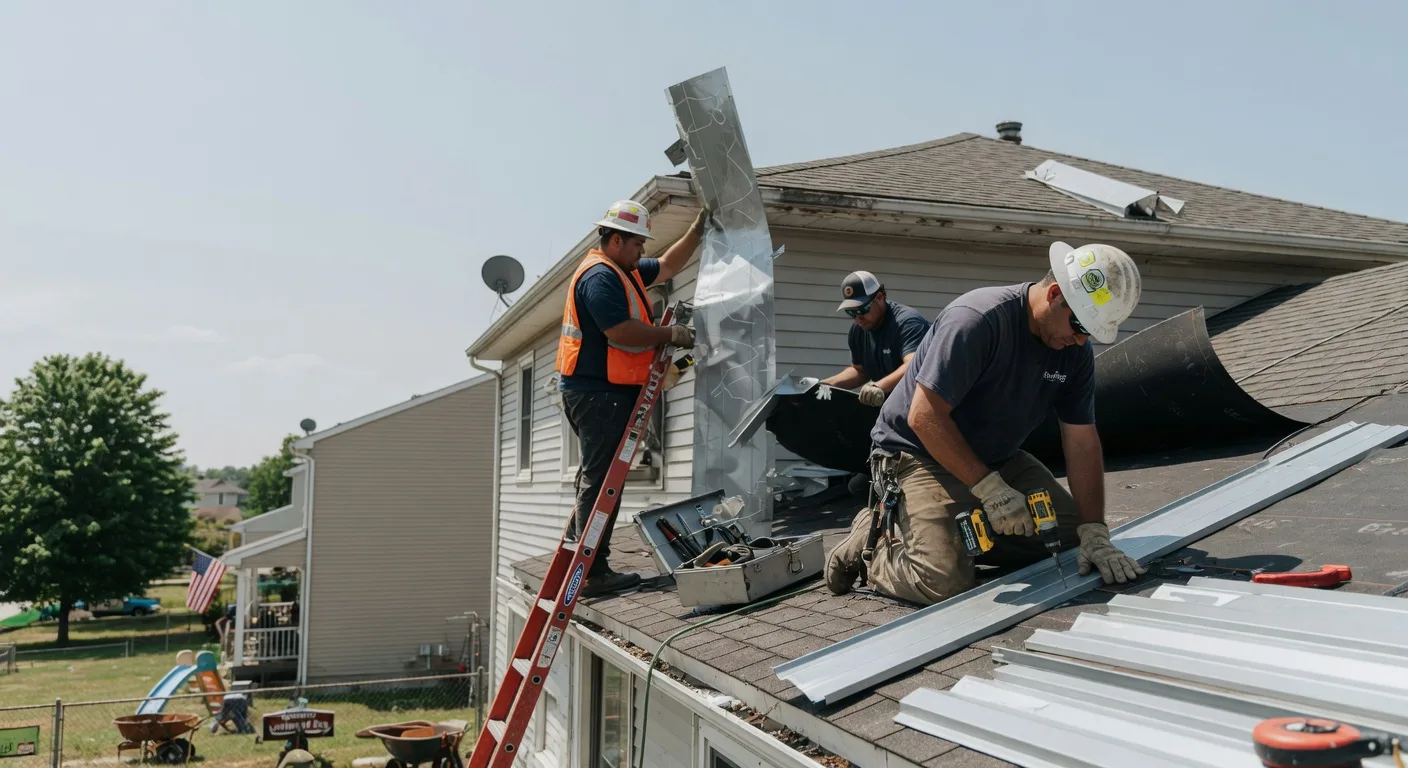 Metal Roofing Installation in Winchester, KS near me